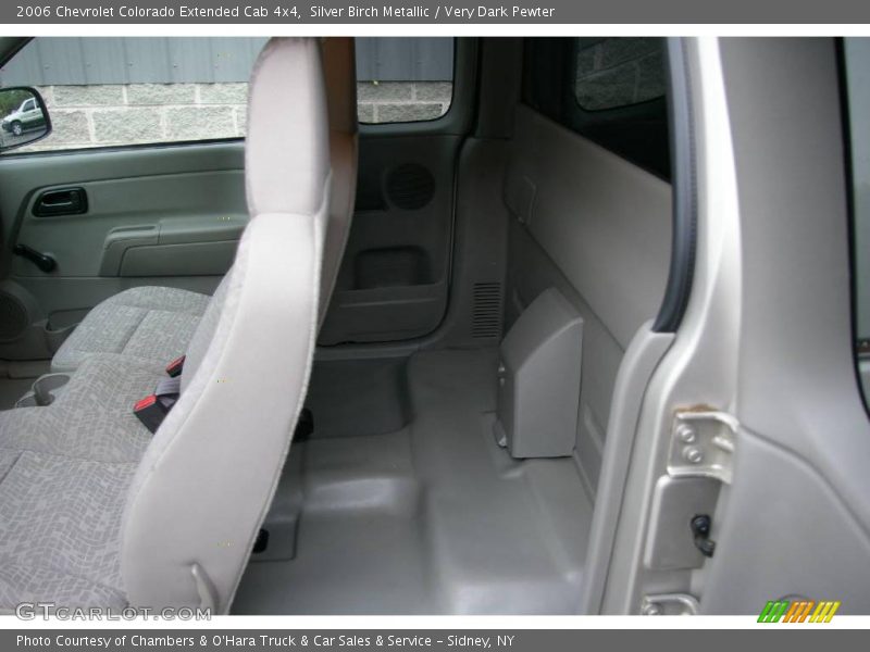 Silver Birch Metallic / Very Dark Pewter 2006 Chevrolet Colorado Extended Cab 4x4