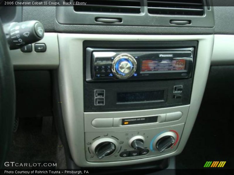 Black / Ebony 2006 Chevrolet Cobalt SS Coupe