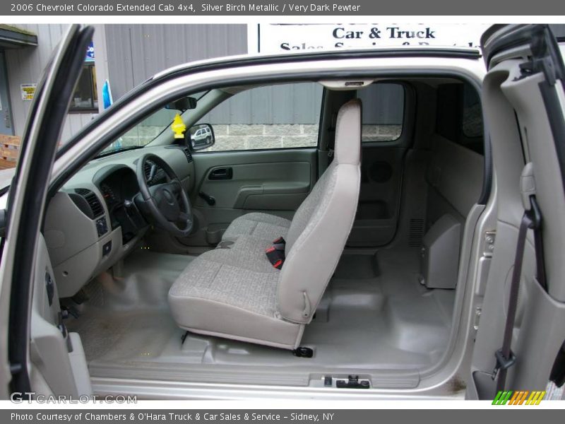 Silver Birch Metallic / Very Dark Pewter 2006 Chevrolet Colorado Extended Cab 4x4