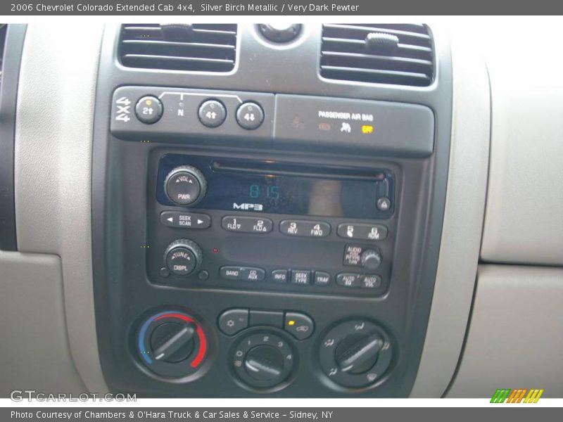 Silver Birch Metallic / Very Dark Pewter 2006 Chevrolet Colorado Extended Cab 4x4