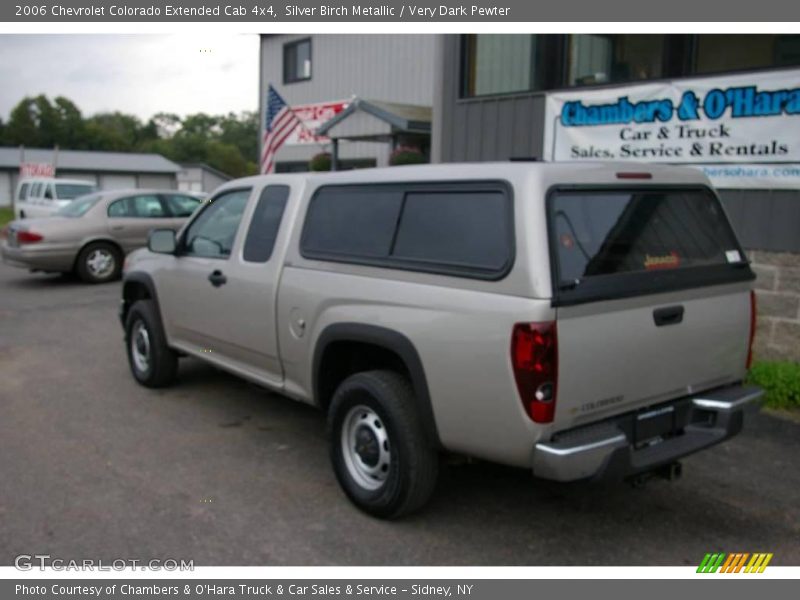 Silver Birch Metallic / Very Dark Pewter 2006 Chevrolet Colorado Extended Cab 4x4