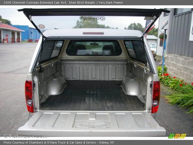 Silver Birch Metallic / Very Dark Pewter 2006 Chevrolet Colorado Extended Cab 4x4