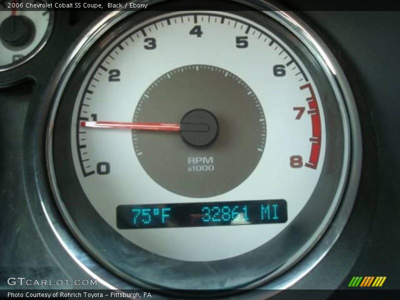 Black / Ebony 2006 Chevrolet Cobalt SS Coupe