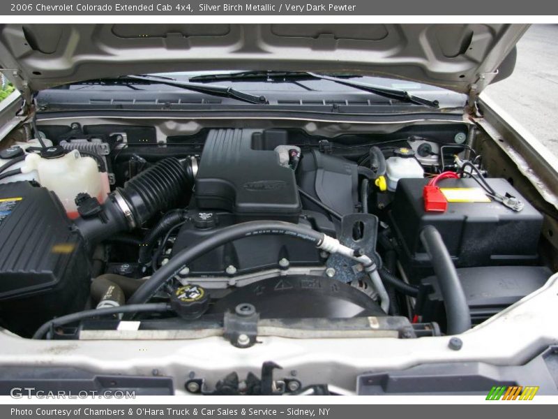 Silver Birch Metallic / Very Dark Pewter 2006 Chevrolet Colorado Extended Cab 4x4