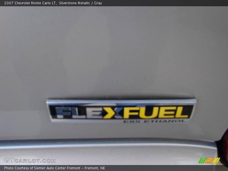 Silverstone Metallic / Gray 2007 Chevrolet Monte Carlo LT