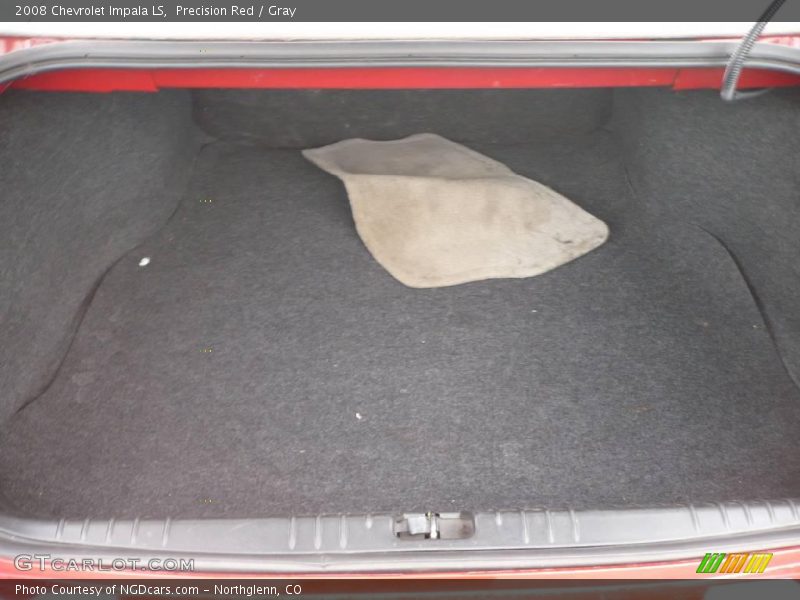 Precision Red / Gray 2008 Chevrolet Impala LS
