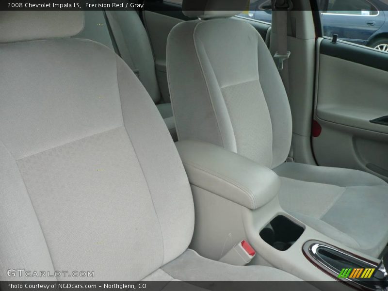 Precision Red / Gray 2008 Chevrolet Impala LS