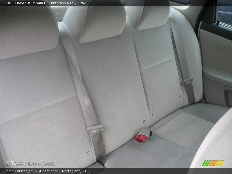 Precision Red / Gray 2008 Chevrolet Impala LS