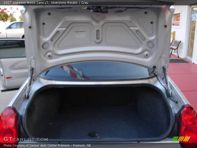 Silverstone Metallic / Gray 2007 Chevrolet Monte Carlo LT
