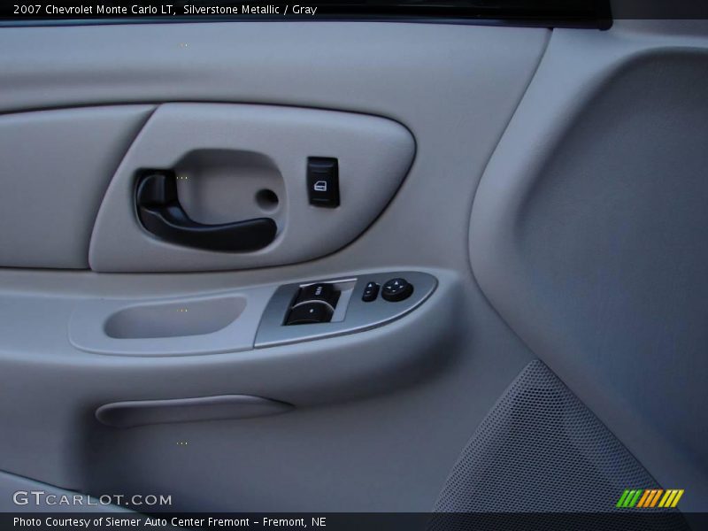 Silverstone Metallic / Gray 2007 Chevrolet Monte Carlo LT