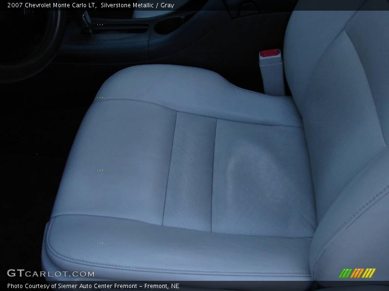 Silverstone Metallic / Gray 2007 Chevrolet Monte Carlo LT