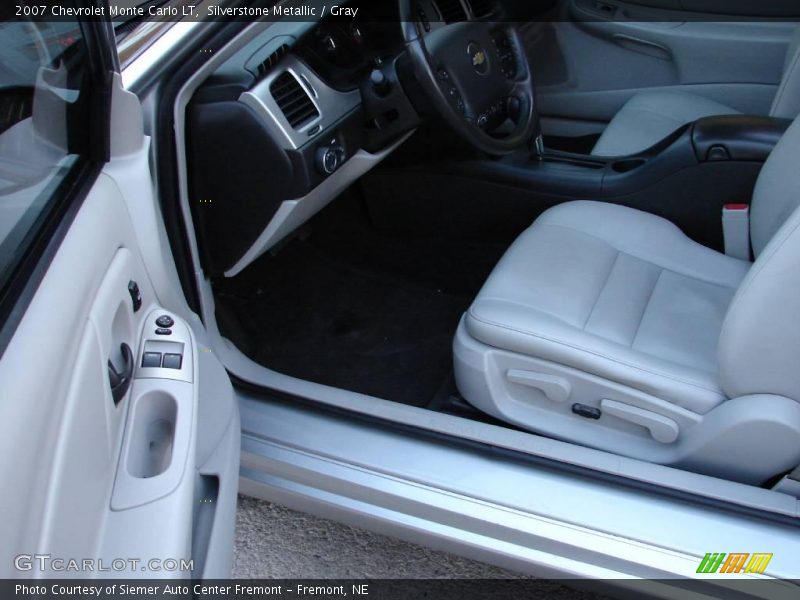 Silverstone Metallic / Gray 2007 Chevrolet Monte Carlo LT