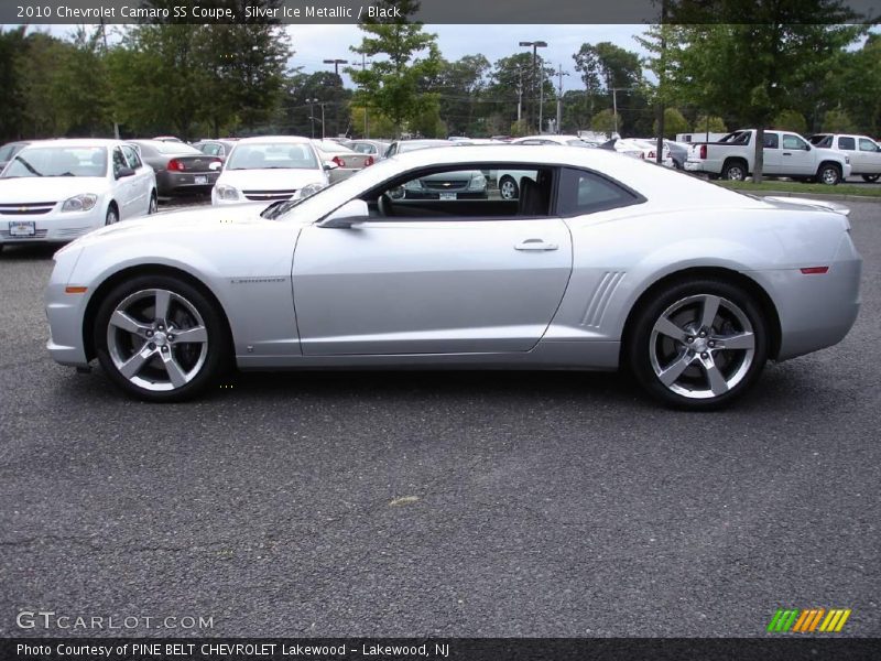 Silver Ice Metallic / Black 2010 Chevrolet Camaro SS Coupe