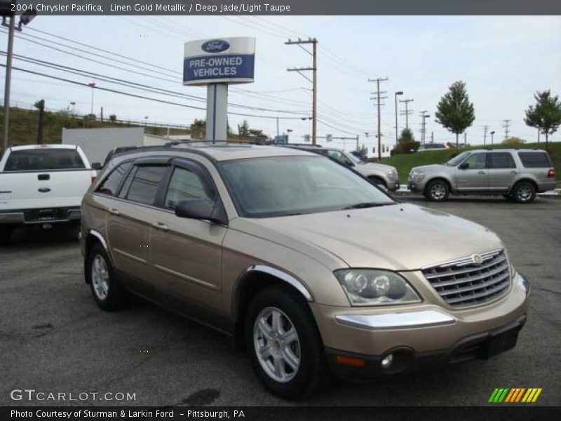 Linen Gold Metallic / Deep Jade/Light Taupe 2004 Chrysler Pacifica