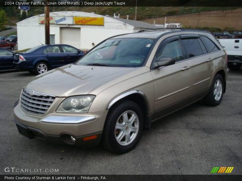 Linen Gold Metallic / Deep Jade/Light Taupe 2004 Chrysler Pacifica