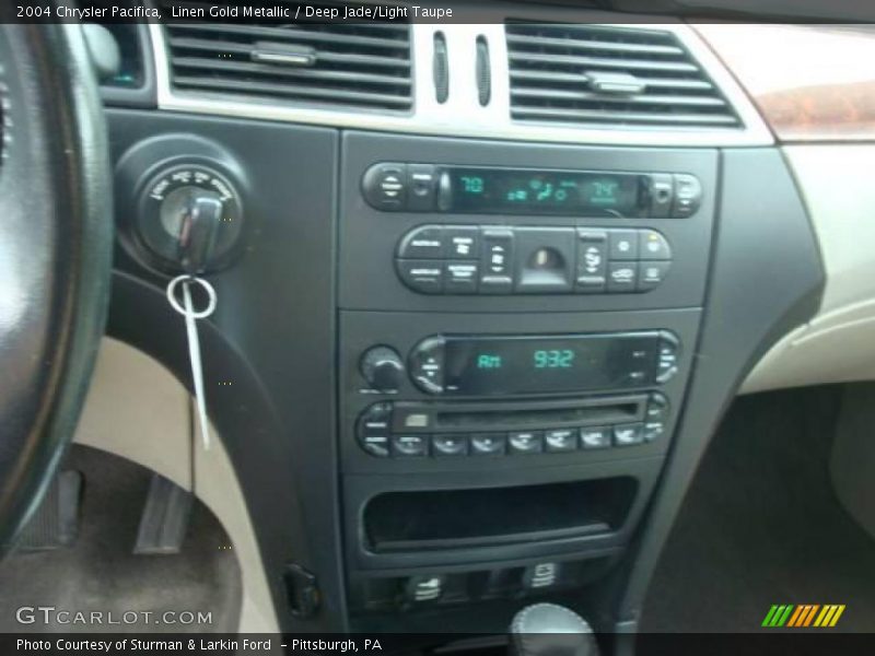 Linen Gold Metallic / Deep Jade/Light Taupe 2004 Chrysler Pacifica