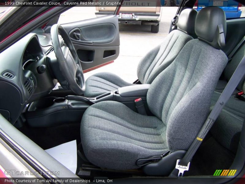Cayenne Red Metallic / Graphite 1999 Chevrolet Cavalier Coupe