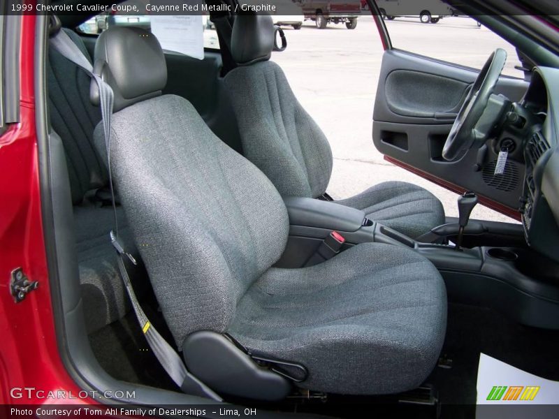 Cayenne Red Metallic / Graphite 1999 Chevrolet Cavalier Coupe