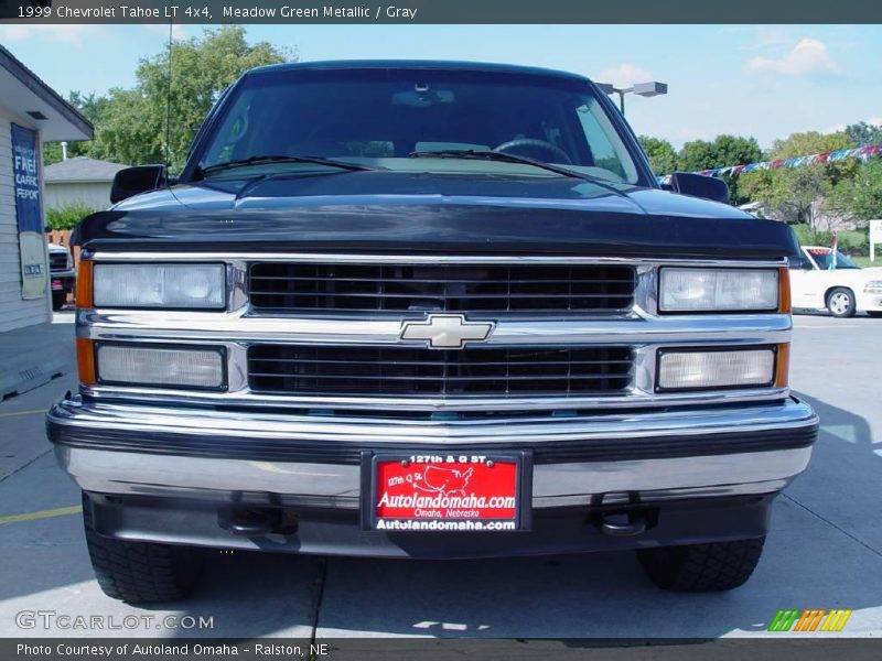 Meadow Green Metallic / Gray 1999 Chevrolet Tahoe LT 4x4