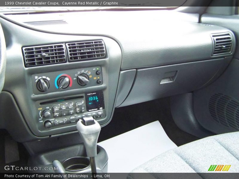 Cayenne Red Metallic / Graphite 1999 Chevrolet Cavalier Coupe