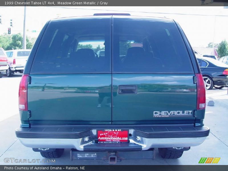 Meadow Green Metallic / Gray 1999 Chevrolet Tahoe LT 4x4