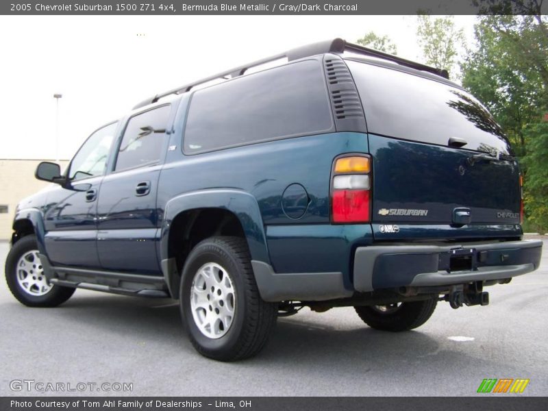 Bermuda Blue Metallic / Gray/Dark Charcoal 2005 Chevrolet Suburban 1500 Z71 4x4