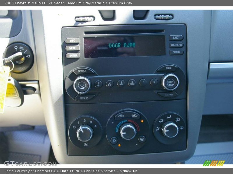 Medium Gray Metallic / Titanium Gray 2006 Chevrolet Malibu LS V6 Sedan