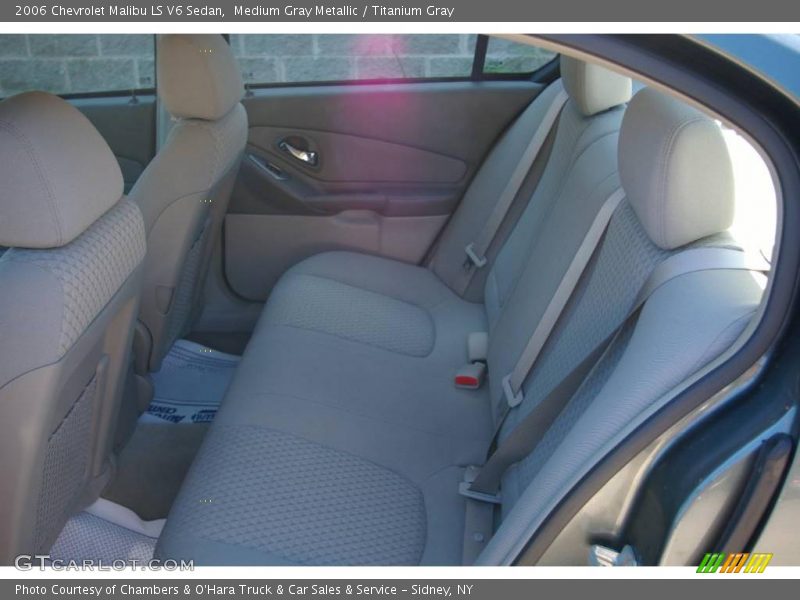 Medium Gray Metallic / Titanium Gray 2006 Chevrolet Malibu LS V6 Sedan