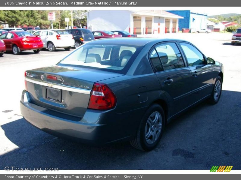 Medium Gray Metallic / Titanium Gray 2006 Chevrolet Malibu LS V6 Sedan