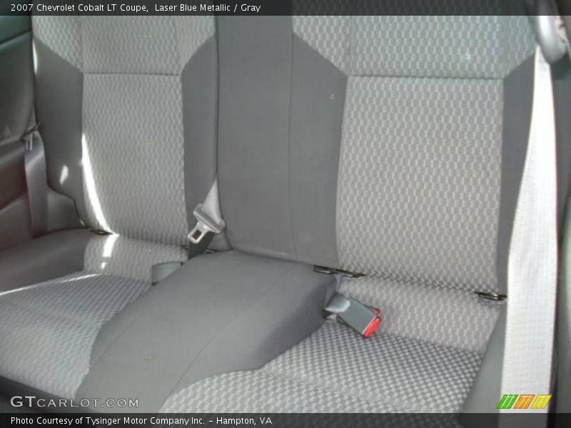Laser Blue Metallic / Gray 2007 Chevrolet Cobalt LT Coupe
