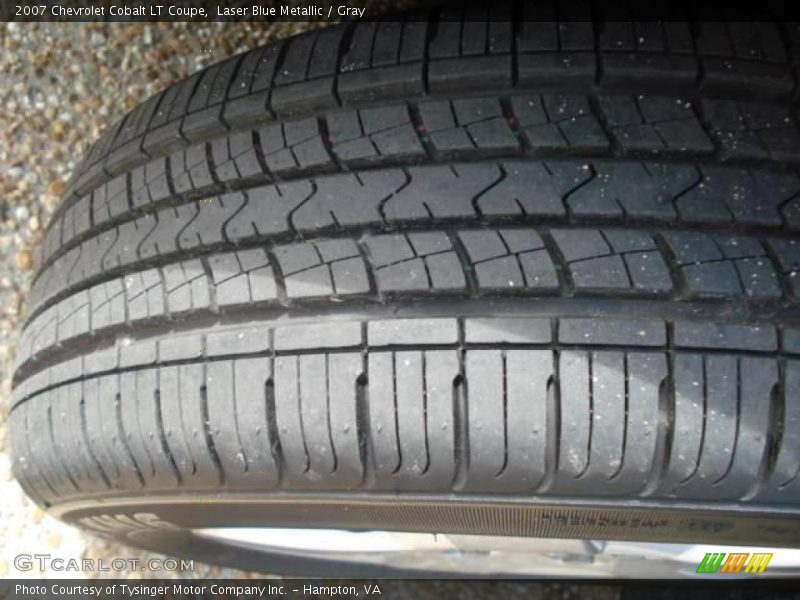 Laser Blue Metallic / Gray 2007 Chevrolet Cobalt LT Coupe