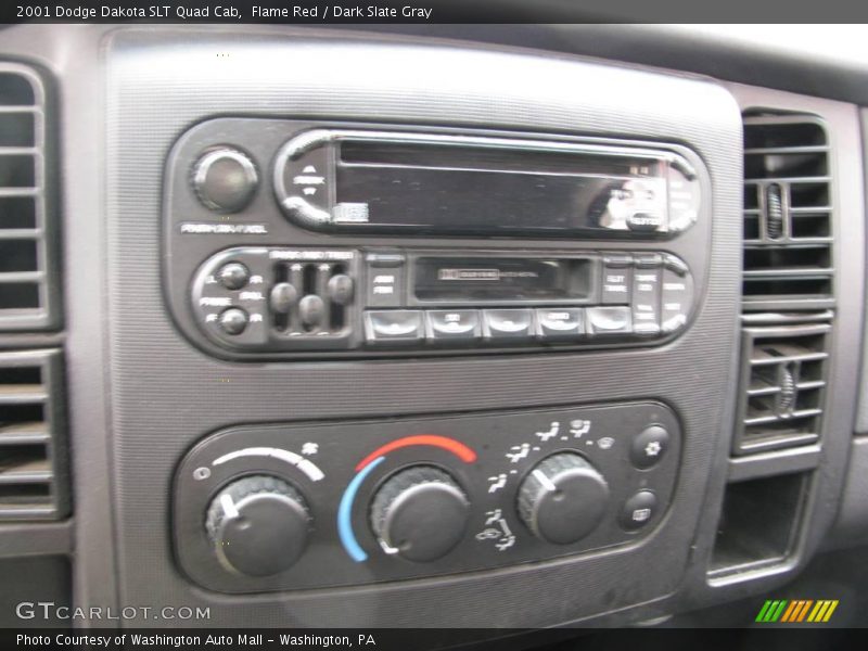 Flame Red / Dark Slate Gray 2001 Dodge Dakota SLT Quad Cab
