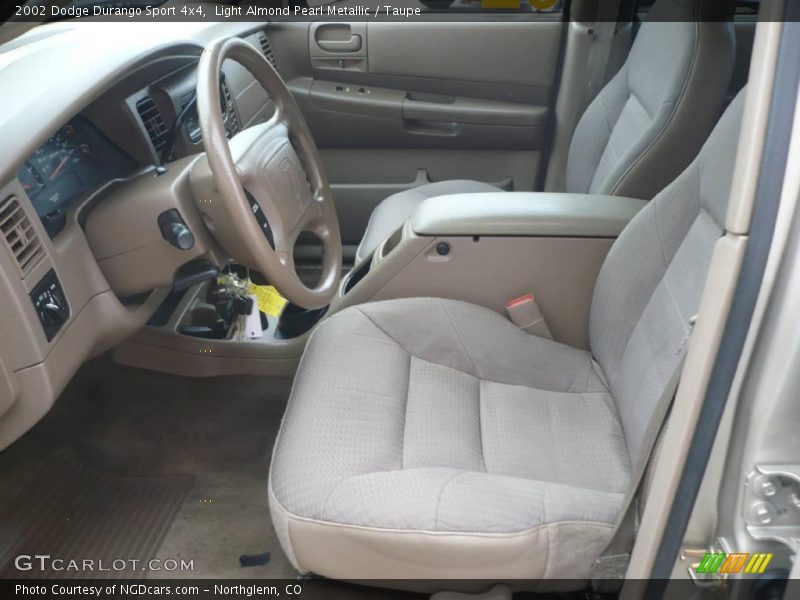 Light Almond Pearl Metallic / Taupe 2002 Dodge Durango Sport 4x4