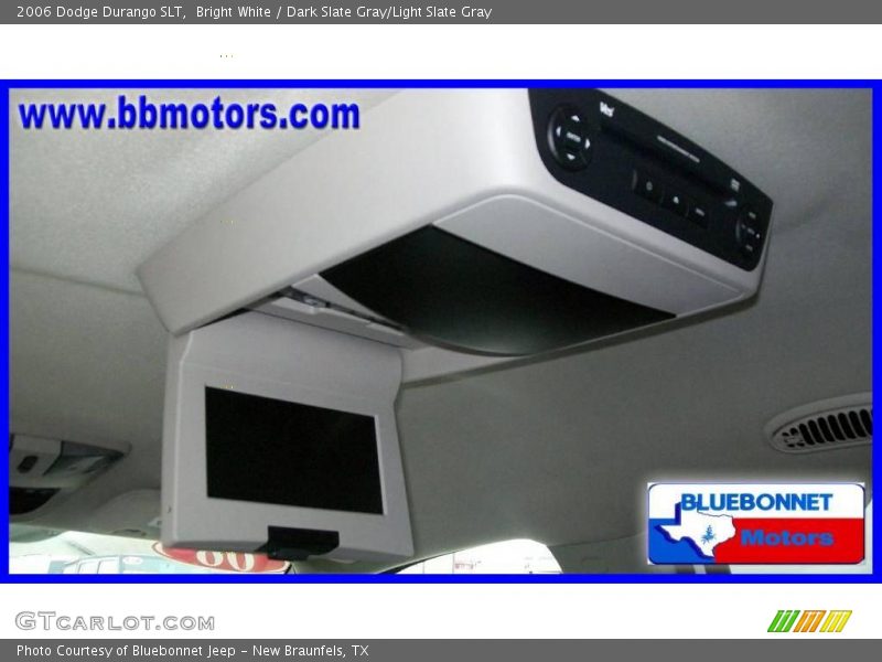 Bright White / Dark Slate Gray/Light Slate Gray 2006 Dodge Durango SLT