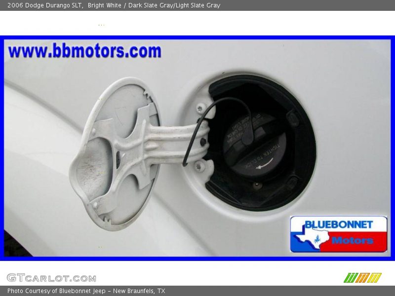 Bright White / Dark Slate Gray/Light Slate Gray 2006 Dodge Durango SLT