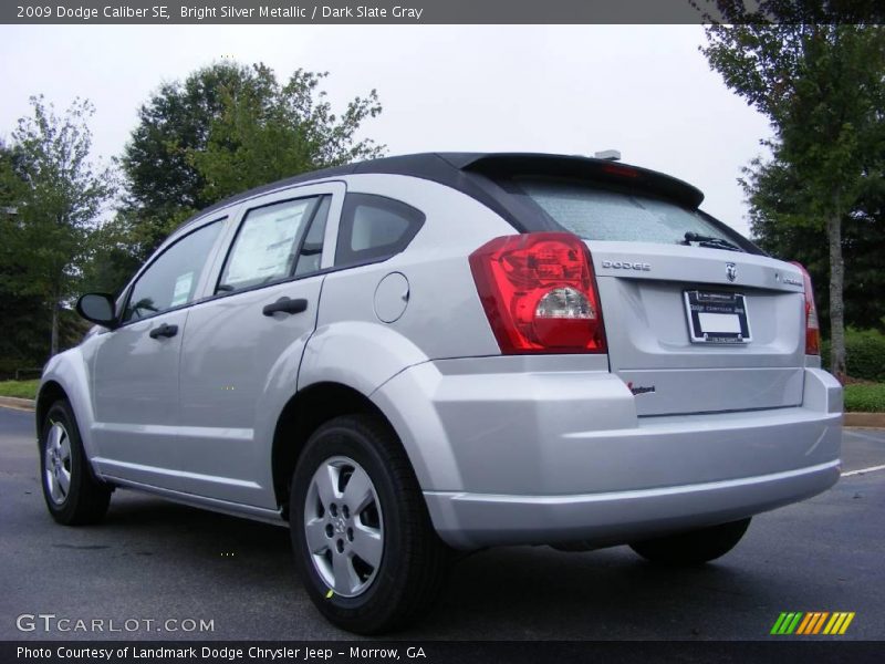 Bright Silver Metallic / Dark Slate Gray 2009 Dodge Caliber SE