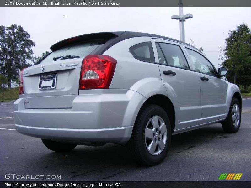 Bright Silver Metallic / Dark Slate Gray 2009 Dodge Caliber SE