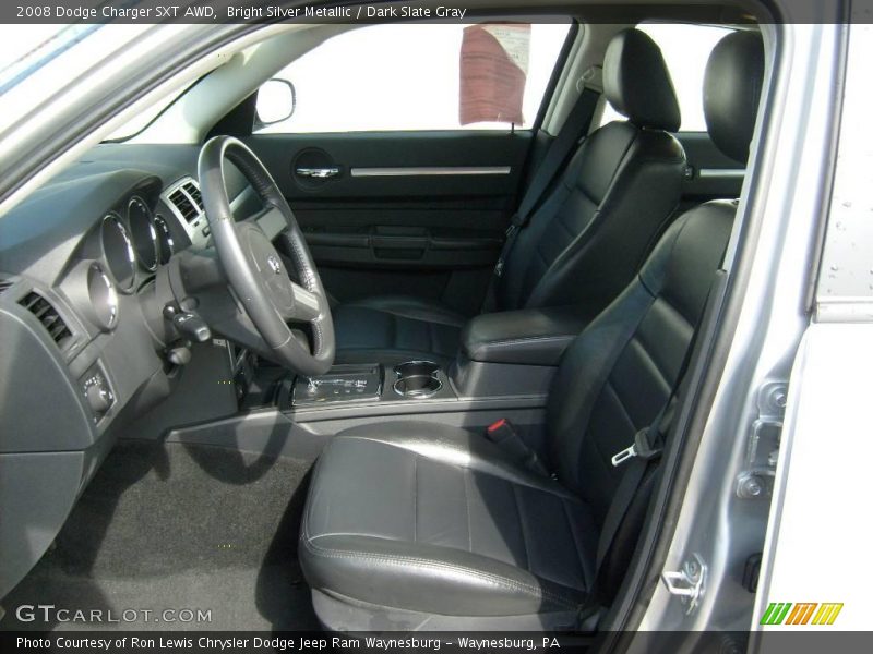 Bright Silver Metallic / Dark Slate Gray 2008 Dodge Charger SXT AWD