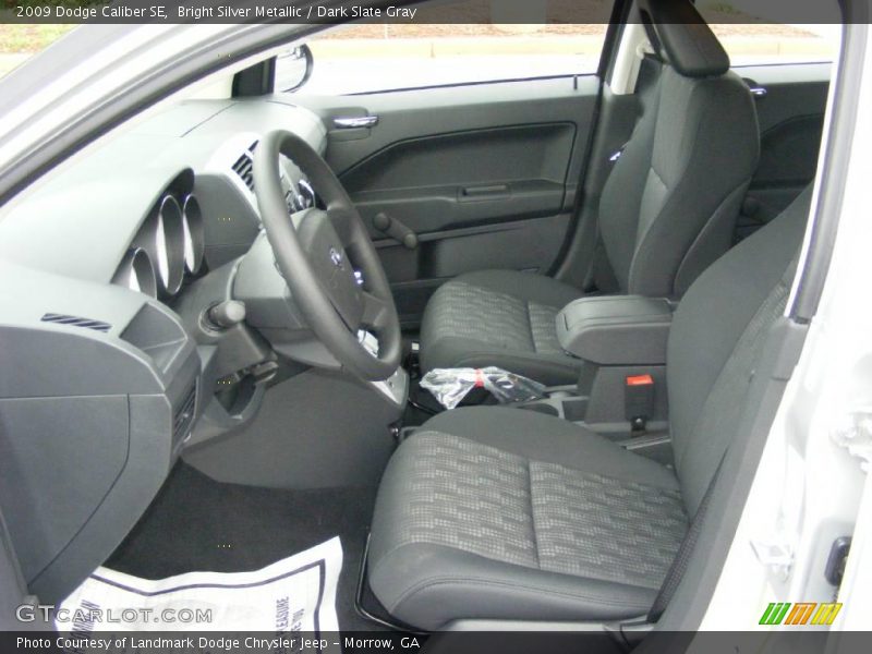 Bright Silver Metallic / Dark Slate Gray 2009 Dodge Caliber SE
