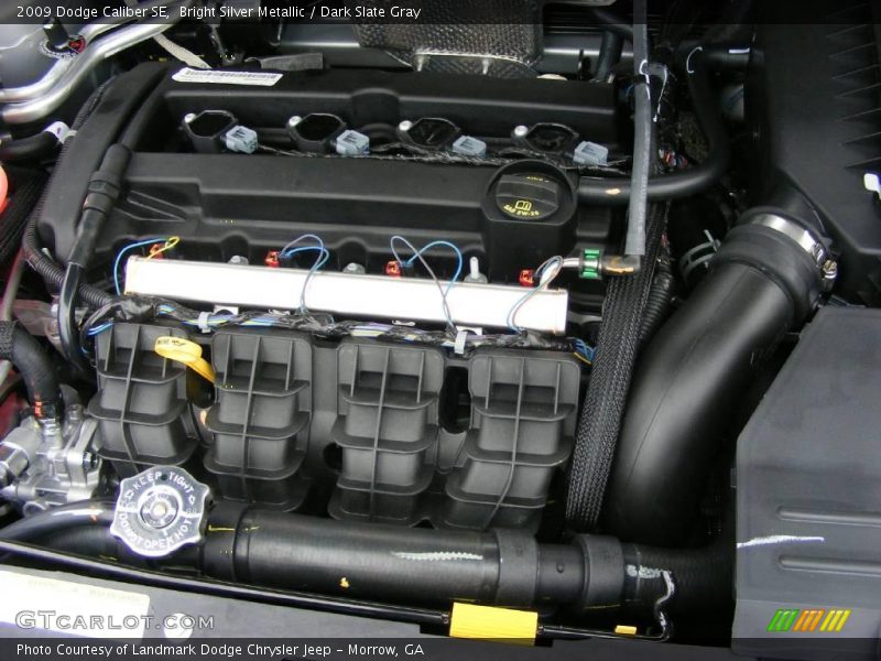 Bright Silver Metallic / Dark Slate Gray 2009 Dodge Caliber SE