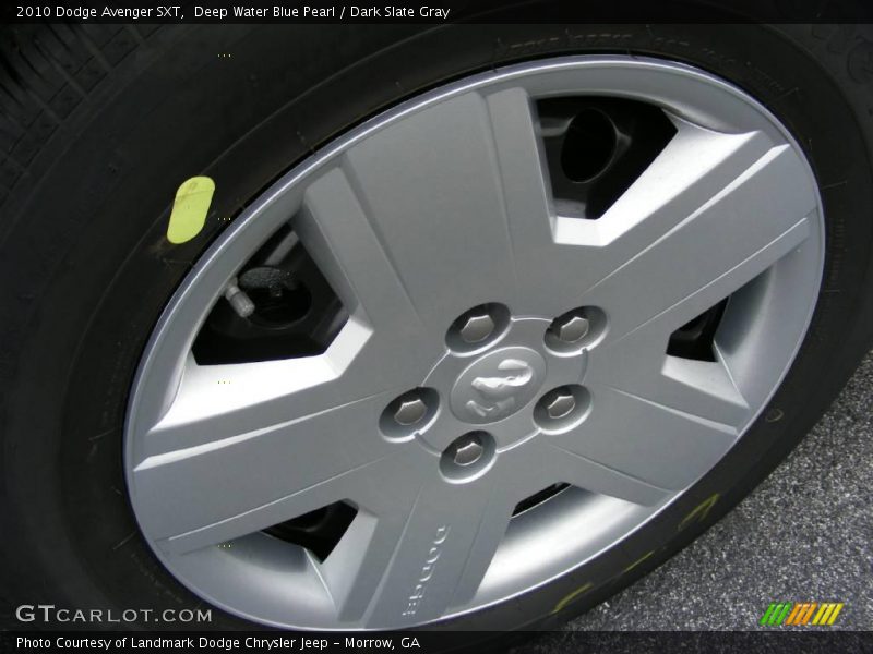 Deep Water Blue Pearl / Dark Slate Gray 2010 Dodge Avenger SXT