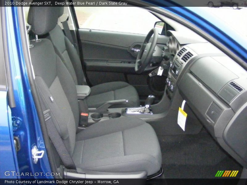 Deep Water Blue Pearl / Dark Slate Gray 2010 Dodge Avenger SXT