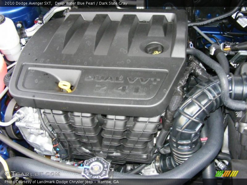 Deep Water Blue Pearl / Dark Slate Gray 2010 Dodge Avenger SXT