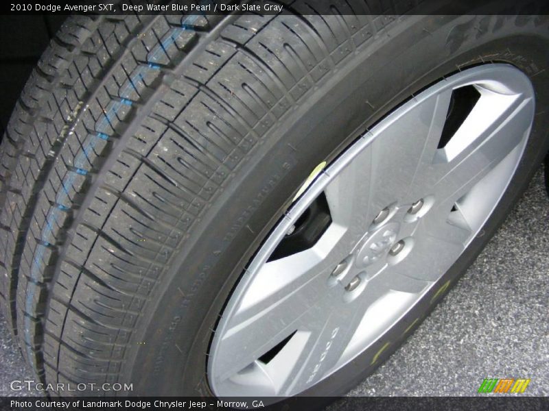 Deep Water Blue Pearl / Dark Slate Gray 2010 Dodge Avenger SXT