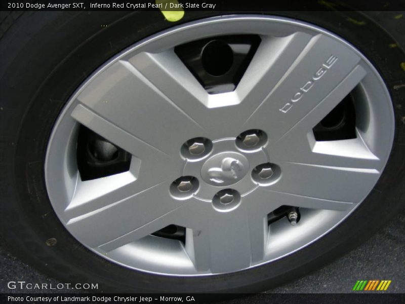 Inferno Red Crystal Pearl / Dark Slate Gray 2010 Dodge Avenger SXT