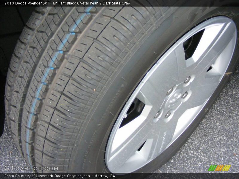 Brilliant Black Crystal Pearl / Dark Slate Gray 2010 Dodge Avenger SXT