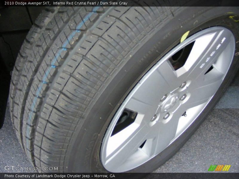 Inferno Red Crystal Pearl / Dark Slate Gray 2010 Dodge Avenger SXT