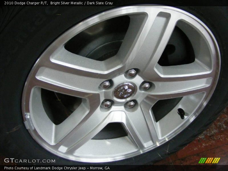 Bright Silver Metallic / Dark Slate Gray 2010 Dodge Charger R/T
