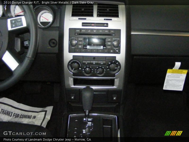 Bright Silver Metallic / Dark Slate Gray 2010 Dodge Charger R/T