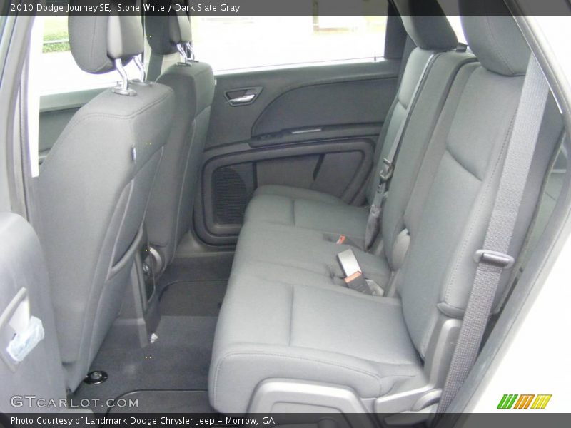 Stone White / Dark Slate Gray 2010 Dodge Journey SE